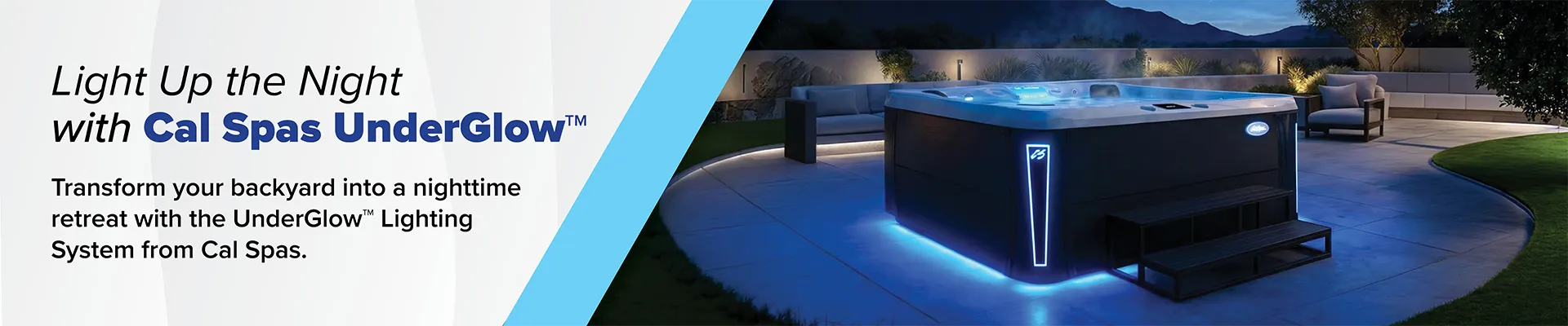 Calspas hot tub being used in a family setting - Kennewick